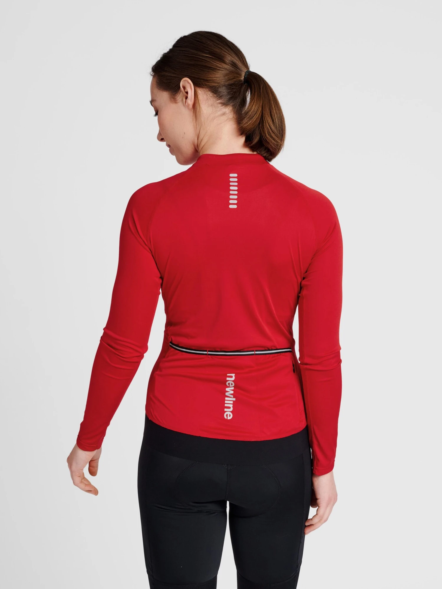 Newline Longsleeves Functioneel Shirt Dames Donkerrood 8 Newline Longsleeves Functioneel Shirt Dames Donkerrood - Afbeelding 6