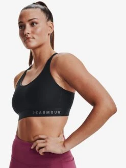 Under Armour Low Support Bustier Sport Bh Armour Dames Zwart -Sportieve Outfit Winkel 01a9624ba67ea5d8dd0aa35cfe754cfc