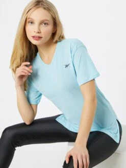 Functionele Shirts Functioneel Shirt Dames Azuur -Sportieve Outfit Winkel 01e9e79ac7378c24894227421913acf9