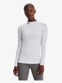 Under Armour Functioneel Ondergoed Basislaag ColdGear Dames Wit -Sportieve Outfit Winkel 02197a3d9bd8e946a162f5947598a193
