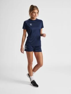 Hummel Shorts Regular Sportbroek Dames Marine -Sportieve Outfit Winkel 02bed88f562d431679d2b9d182cea32b