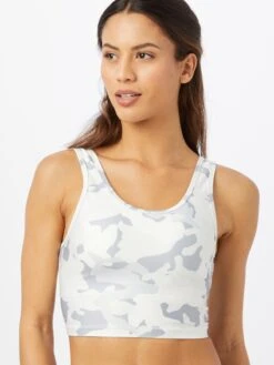 Marika Medium Support Bustier Sport Bh LAYLA Dames Grijs / Lichtgrijs -Sportieve Outfit Winkel 02dad66381ab217084038286a9807fc9