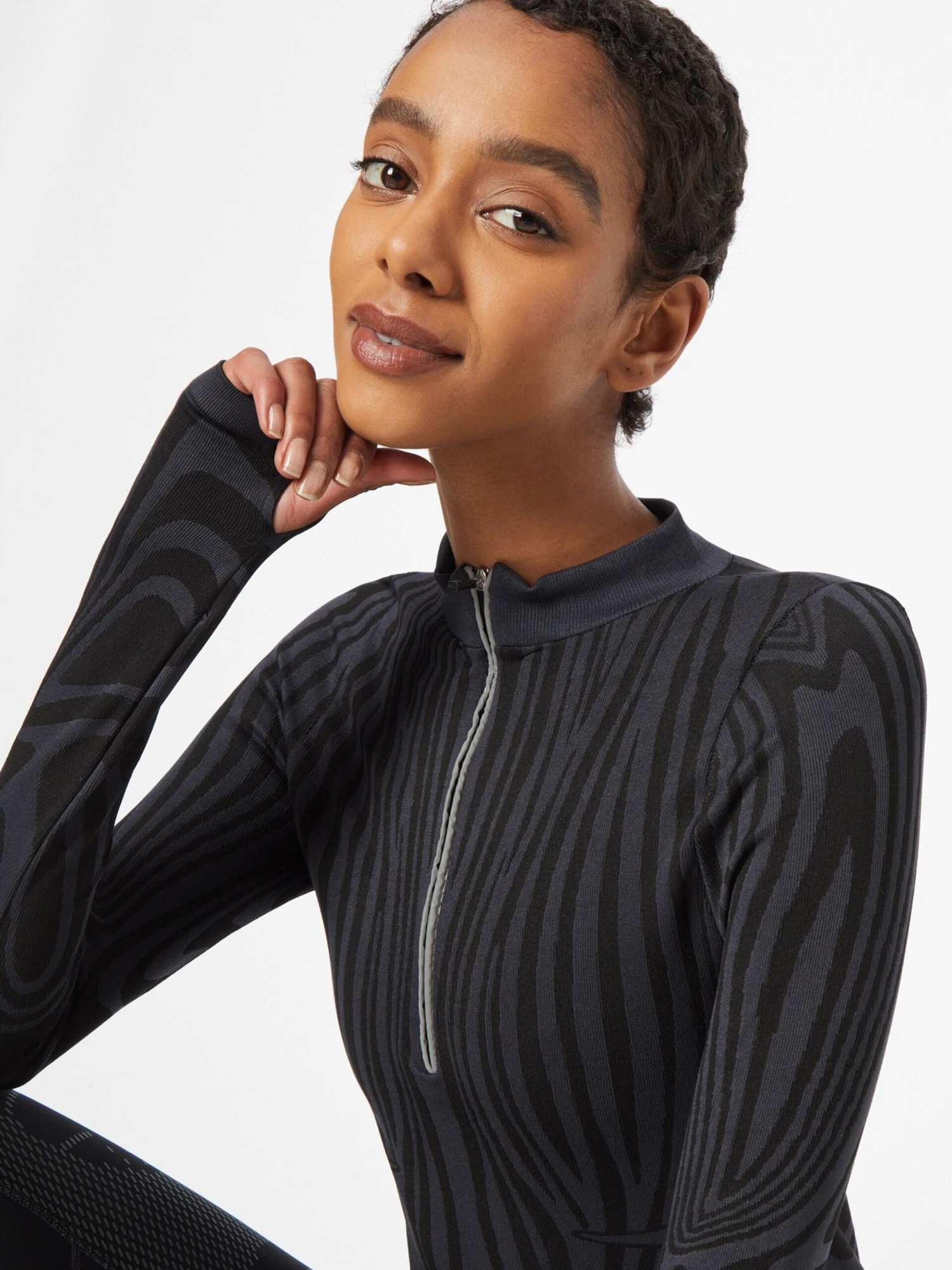 Longsleeves Functioneel Shirt Dames Antraciet / Basaltgrijs 4 Longsleeves Functioneel Shirt Dames Antraciet / Basaltgrijs - Afbeelding 2