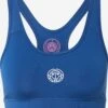 BIDI BADU Medium Support Bustier Sport Bh Jude Dames Blauw -Sportieve Outfit Winkel 036aa4151db0645520a7a19d13bb9506