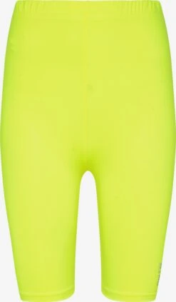 Shorts Skinny Sportbroek Dames Neongeel