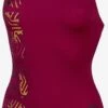 Arena Badpakken Bustier Sportbadpak Kikko Dames Bourgogne -Sportieve Outfit Winkel 066fe4d75c3b8e4e87dea0bd5014e746