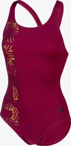 Arena Badpakken Bustier Sportbadpak Kikko Dames Bourgogne