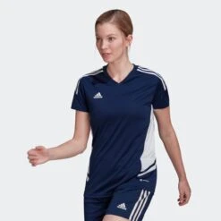 Adidas Sportswear Functionele Shirts Functioneel Shirt Dames Marine -Sportieve Outfit Winkel 06ab5ca5691e4f96602030c9689f6507