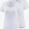 Odlo Functionele Shirts Functioneel Shirt Cubic Dames Wit -Sportieve Outfit Winkel 077d9f544205f12e0b6eb2e7fcf483c3