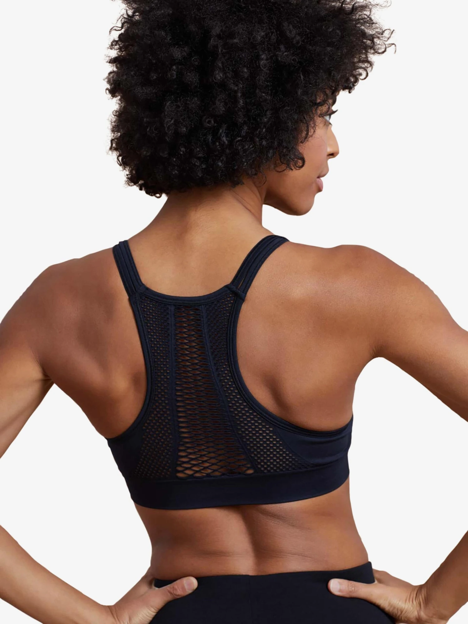 Marika Low Support Bustier Sport Bh SKYLAR Dames Zwart 6 Marika Low Support Bustier Sport Bh SKYLAR Dames Zwart - Afbeelding 4