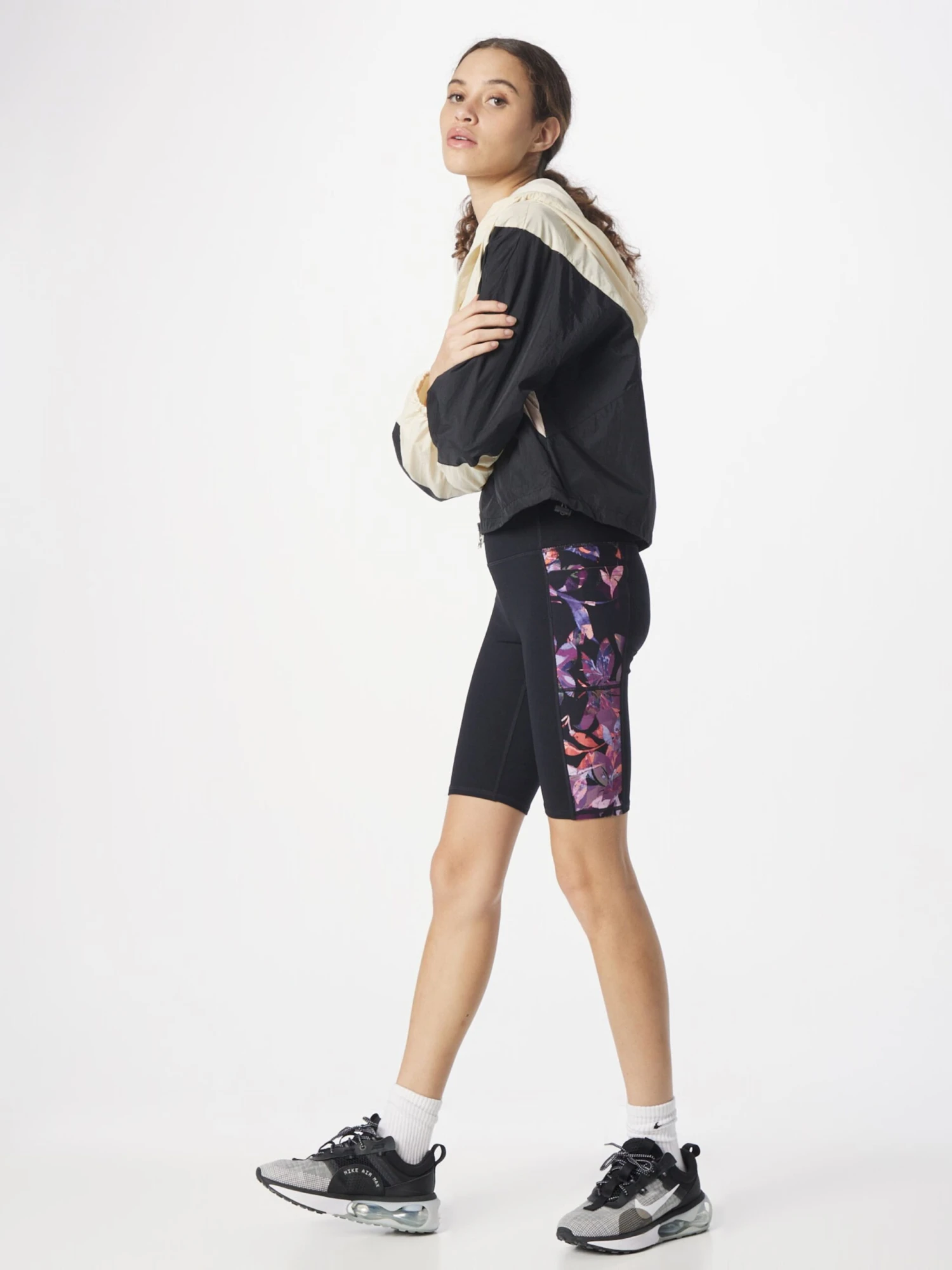 Shorts Slimfit Sportbroek The Goflex Dames Zwart 7 Shorts Slimfit Sportbroek The Goflex Dames Zwart - Afbeelding 5