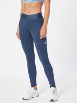 Adidas Golf Sportleggings Skinny Sportbroek Dames Navy / Lichtblauw -Sportieve Outfit Winkel 0b97678c20a10a473b4f18209cf020d1