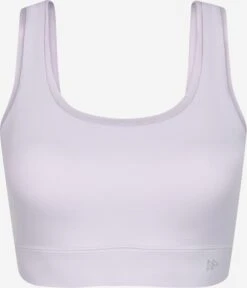 Low Support Bustier Sport Bh Geli Dames Lichtlila