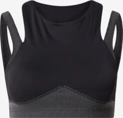 High Support Bustier Sport Bh Studio Layered Dames Zwart