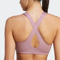 ADIDAS PERFORMANCE High Support Bustier Sport Bh Dames Rosa -Sportieve Outfit Winkel 0d3a98ca6f5a320be8242f1d40d83339