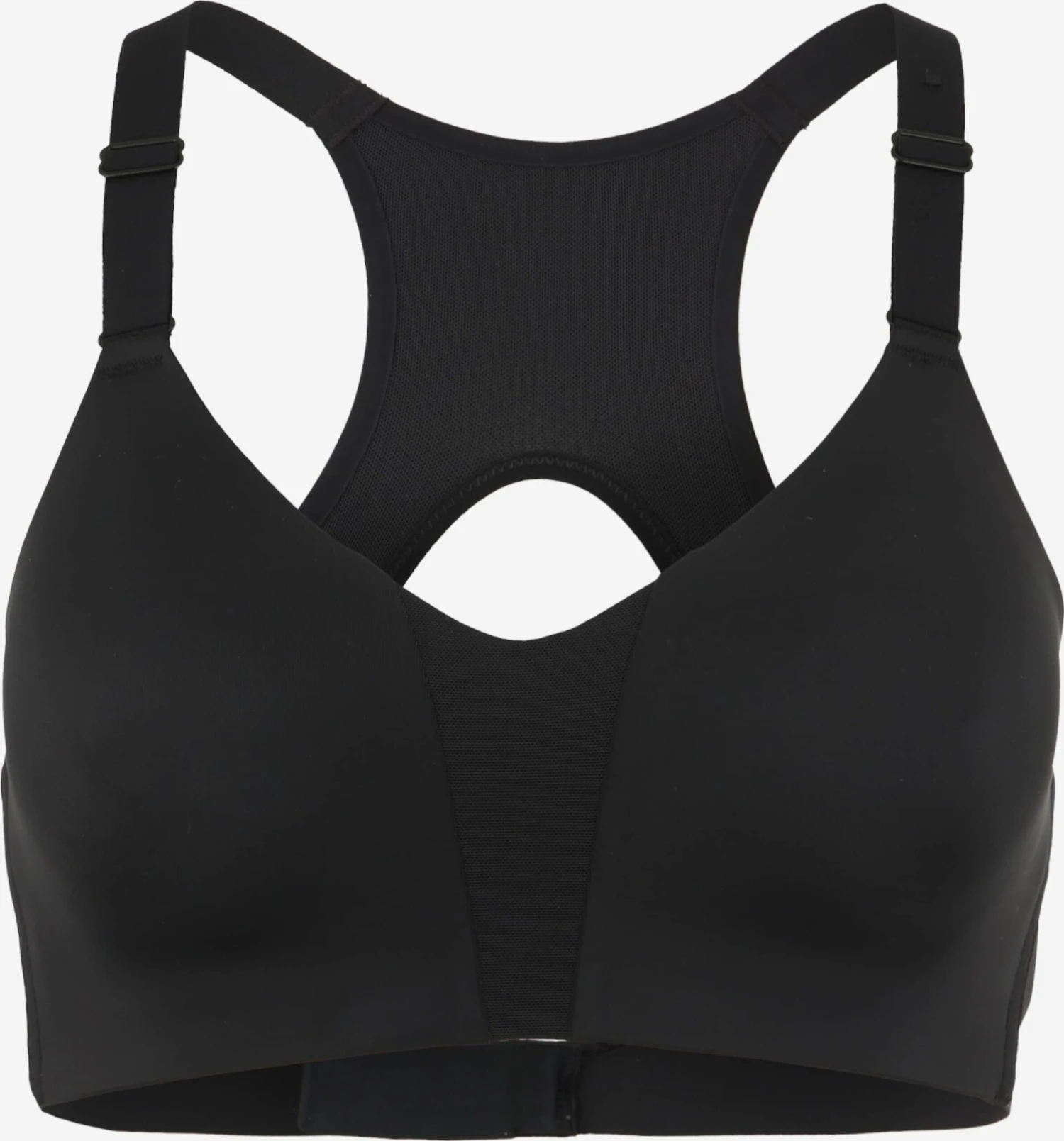 Nike Medium Support Bustier Sport Bh Rival Dames Zwart 3 Nike Medium Support Bustier Sport Bh Rival Dames Zwart