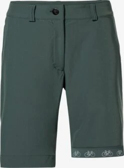 VAUDE Shorts Slimfit Sportbroek Dames Kaki