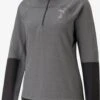 Puma Longsleeves Functioneel Shirt Dames Grijs Gemêleerd