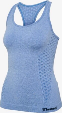 Hummel Sporttops Sporttop Dames Blauw -Sportieve Outfit Winkel 132b95a3cef5428f39b13da7124379f7
