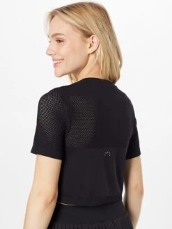 Varley Functionele Shirts Functioneel Shirt Paden Dames Zwart -Sportieve Outfit Winkel 141bd8283a807b913fa2516f2facd822