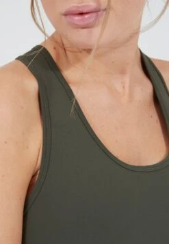 ATHLECIA Medium Support Bustier Sport Bh FELIZ Dames Zwart -Sportieve Outfit Winkel 1542fc270ff3f87964e77266396db0a6