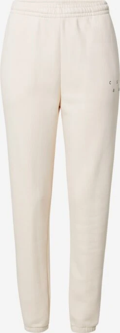 CASALL Sweatpants Tapered Sportbroek Dames Crème