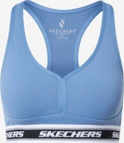 Low Support Bustier Sport Bh Dames Smoky Blue