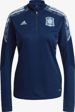 Adidas Sportswear Longsleeves Functioneel Shirt Dames Navy / Lichtblauw