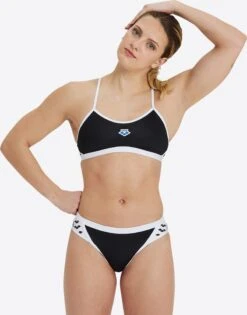 Arena Bikinis Bustier Sportbikini Dames Zwart -Sportieve Outfit Winkel 17e09a73bf699fa2a721369a4ad3771d