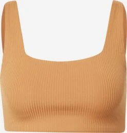 Girlfriend Collective Medium Support Bustier Sport Bh TOMMY Dames Karamel