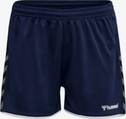 Hummel Shorts Regular Sportbroek Poly Dames Marine