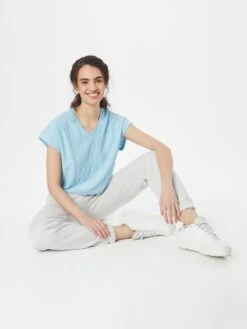 Functionele Shirts Functioneel Shirt Dames Lichtblauw -Sportieve Outfit Winkel 1beb0408d94ad36e68baaf970f5c1016