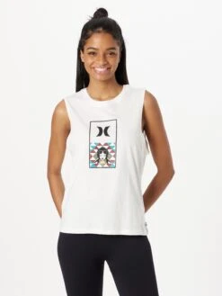 HURLEY Sporttops Sporttop Dames Crème 9 HURLEY Sporttops Sporttop Dames Crème -Sportieve Outfit Winkel 1c13f46cd39a52dc91c9ae1d3c141260