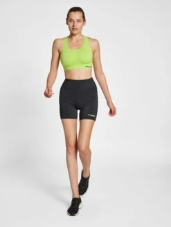Hummel Medium Support Bustier Sport Bh Dames Groen -Sportieve Outfit Winkel 1e6eab92968c15e4e1463363089ceed2