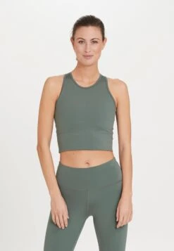 Endurance Medium Support Bustier Sport Bh Franza Dames Kaki -Sportieve Outfit Winkel 1eedc5ce7ff59cbc03f44d5bcb95e2b6