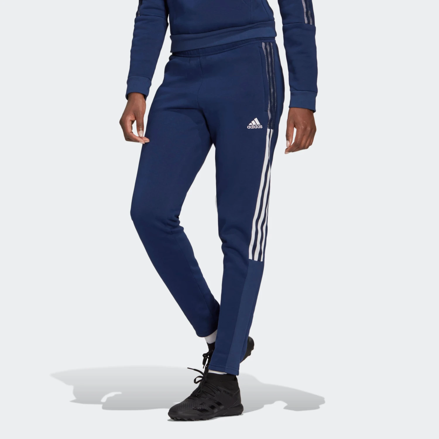 Adidas Sportswear Sweatpants Tapered Sportbroek Tiro 21 Dames Marine 5 Adidas Sportswear Sweatpants Tapered Sportbroek Tiro 21 Dames Marine - Afbeelding 3