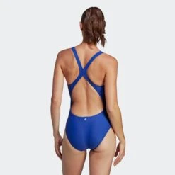 ADIDAS PERFORMANCE Badpakken Bustier Sportbadpak Dames Navy / Lichtblauw -Sportieve Outfit Winkel 2054f21ea934f6dad15e10e73d0c38b2