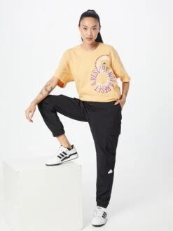 Adidas By Stella Mccartney T-shirts Functioneel Shirt Dames Safraan -Sportieve Outfit Winkel 20e11339d8c69f495117250b1abfe192