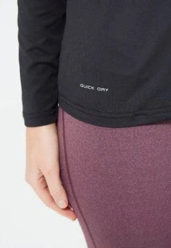 Endurance Longsleeves Functioneel Shirt Yonan Dames Zwart -Sportieve Outfit Winkel 228ea5c75e399e93c8c5dd4c6ae25d56