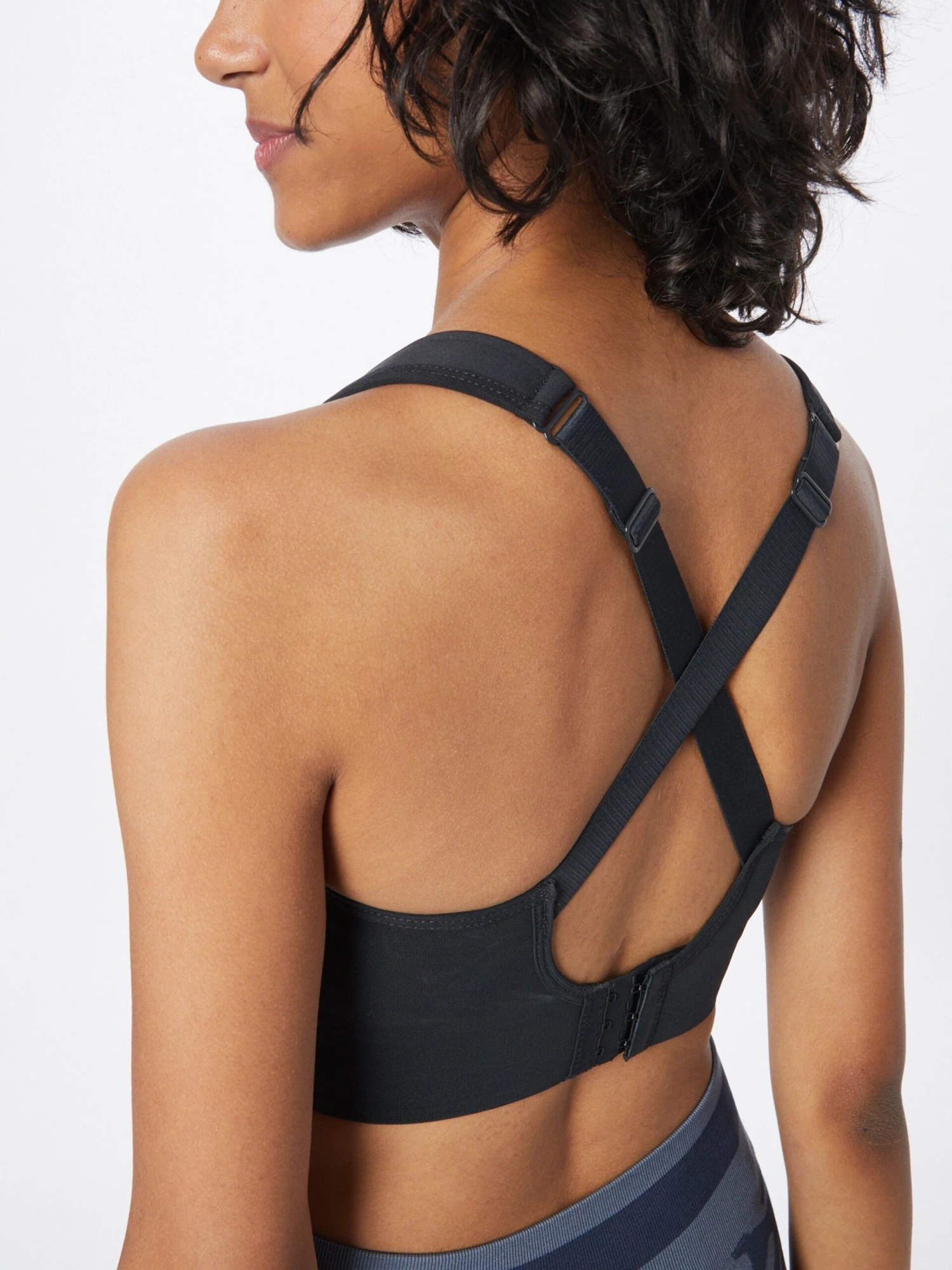 Only Play High Support Bustier Sport Bh Opal Dames Zwart 4 Only Play High Support Bustier Sport Bh Opal Dames Zwart - Afbeelding 2