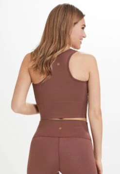 ATHLECIA Medium Support Bustier Sport Bh Franz Dames Bruin -Sportieve Outfit Winkel 24b51a0560b92ebd084b4883e1bc9f17