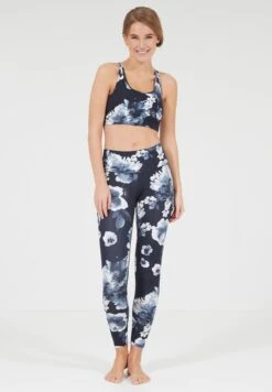 ATHLECIA Sportleggings Skinny Sportbroek Franz Dames Smoky Blue / Donkerblauw -Sportieve Outfit Winkel 2512a7b14f19427a2ec946d165ed89be