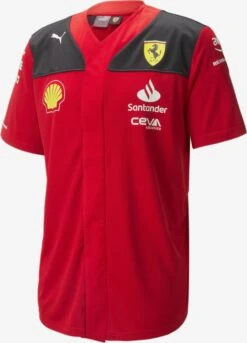 Puma T-shirts Tricot Scuderia Ferrari 2023 Dames Rood