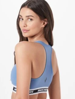 Low Support Bustier Sport Bh Dames Smoky Blue -Sportieve Outfit Winkel 2a025874c3c1b335c7440e66f0c22405