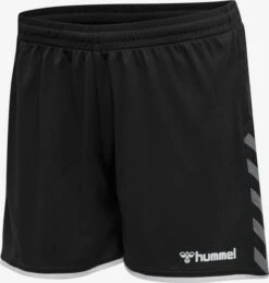 Hummel Shorts Regular Sportbroek Poly Dames Zwart