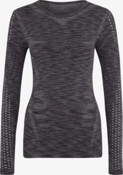 Endurance Longsleeves Functioneel Shirt Ascoli Dames Zwart