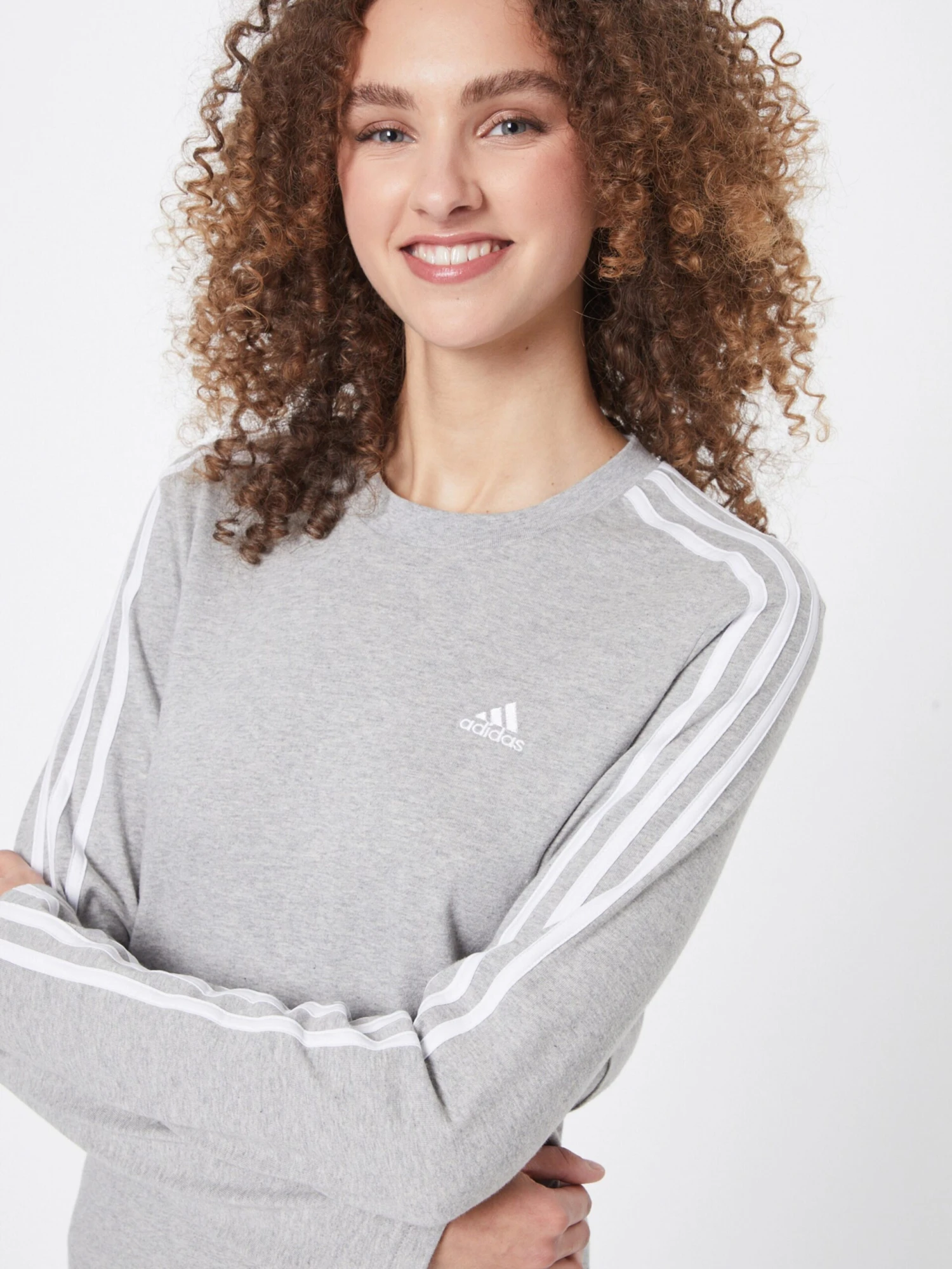 Adidas Sportswear Longsleeves Functioneel Shirt Dames Grijs Gemêleerd 4 Adidas Sportswear Longsleeves Functioneel Shirt Dames Grijs Gemêleerd - Afbeelding 2