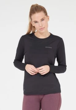 Endurance Longsleeves Functioneel Shirt Yonan Dames Zwart -Sportieve Outfit Winkel 2bf0be03f5d845fd6e66e9f7635cce52