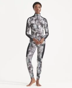 Functioneel Ondergoed Basislaag Dames Zwart / Wit -Sportieve Outfit Winkel 2cb440b0b478d527b0dfd114ae5520ab