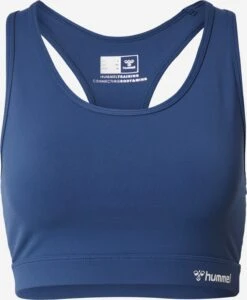 Hummel Low Support Bustier Sport Bh Dames Donkerblauw